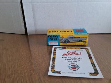 Corgi 1:43 - Modelauto - Ford Thunderbird Open Sports 215S -, Nieuw