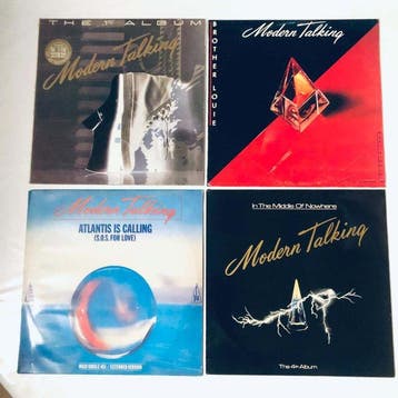 Modern Talking - 2 x albums + 2 x 12 Maxi Singles - LP, Nieuw in verpakking