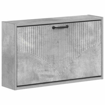 vidaXL Wandgemonteerde Schoenkast HOORN 71 x 17 x 43 cm, Verzenden, Nieuw