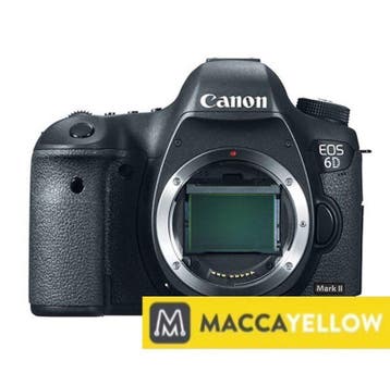 Canon EOS 6D Mark II camera body met garantie, Spiegelreflex, Canon, Ophalen of Verzenden, Zo goed als nieuw