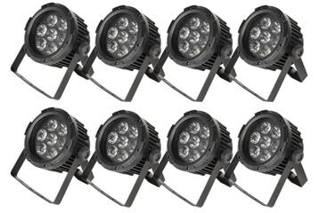 Citronic Set Van 8 IP65 Waterdichte HIPAR-100 Spots, Verzenden, Nieuw, Overige typen