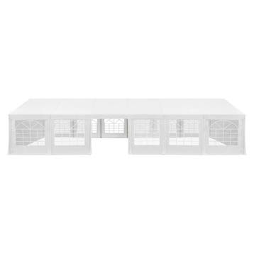 Partytent / Paviljoen Gala - 6 x 12 meter - Wit - Incl. Zijw, Verzenden, Nieuw