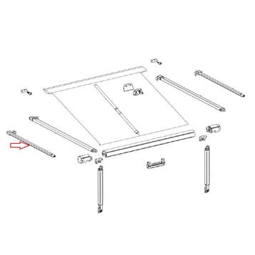 Thule Extender Rafter Arm Assy LH 1200, Ophalen of Verzenden, Nieuw, Thule