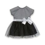 Ma Corolle - Avondjurk Zwart / Grijs (Poppen), Ophalen of Verzenden, Nieuw