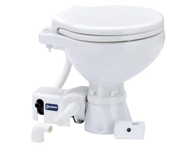 Talamex Standaard Elektrisch Toilet 12V, Watersport en Boten, Bootonderdelen, Nieuw, Zeilboot of Motorboot, Ophalen of Verzenden