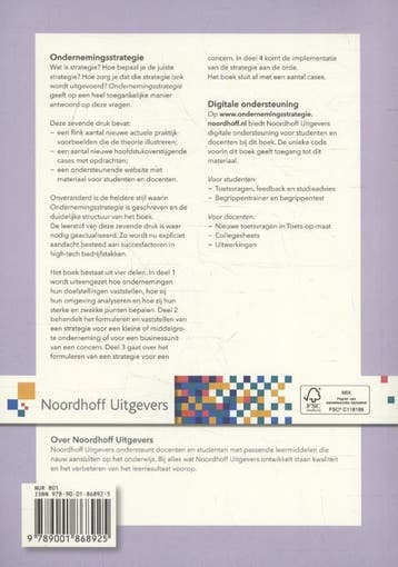 Ondernemingsstrategie 9789001868925 Sytse Douma, Verzenden, Zo goed als nieuw, Sytse Douma