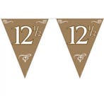 Vlaggenlijn 12.5 jarig jubileum - 12.5 jaar getrouwd, Ophalen of Verzenden, Nieuw