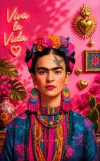 Yolanda López Calzadilla - VIVA LA VIDA - ETERNA FRIDA
