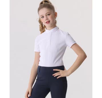 Kinder Paardrij T-Shirt – Sneldrogend &amp; Elastisch Zomer, Verzenden, Nieuw