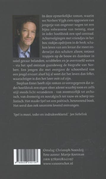 Spel 9789028242197 Stephan Enter, Verzenden, Zo goed als nieuw, Stephan Enter