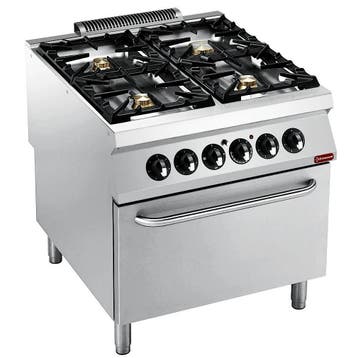 Fornuis + Oven | MAXIMA 900+ | Gas/Elektrisch | 4 Branders, Verzenden, Nieuw in verpakking
