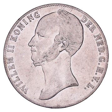 2½ Gulden 1845 Willem II ZFr (1e type), Verzenden