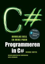 Boek Programmeren in C#, 4e editie met MyLabNL toegangscode, Boeken, Verzenden, Zo goed als nieuw