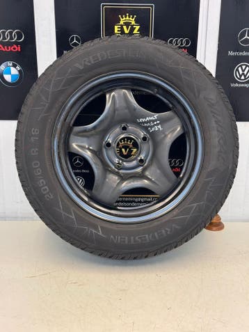 205/60R16 Renault Kangoo reservewiel winterband  5x114,3, Auto-onderdelen, Banden en Velgen, 16 inch, Banden en Velgen, Bestelwagen