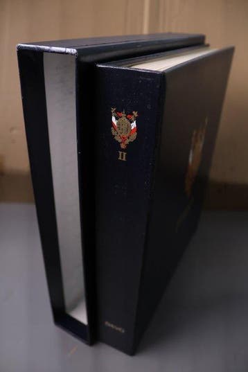 Frankrijk 1950/1969 - 1 leeg DAVO luxe voordrukalbum +, Gestempeld