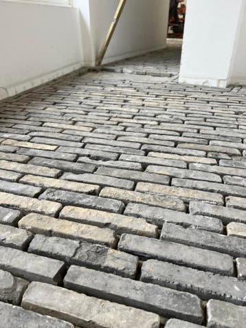 Oude waaltjes, Gebruikt, Overige materialen, 10 m² of meer, Klinkers
