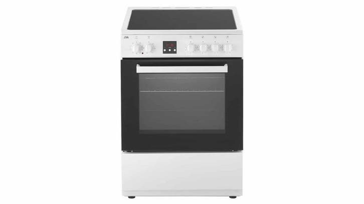 Etna FIV760WIT fornuis Inductiekookplaat zones699, Witgoed en Apparatuur, Fornuizen, Vrijstaand, Nieuw, Energieklasse A of zuiniger