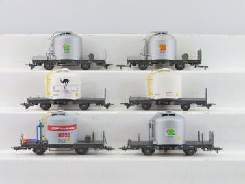Bemo H0m - o.a. 2260 167/2260 115/2259 119 - Modeltrein, Nieuw