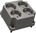 ABB 4-Gang Schuko Socket Afdekking 3640 Gerecycled -, Verzenden, Nieuw, Overige typen