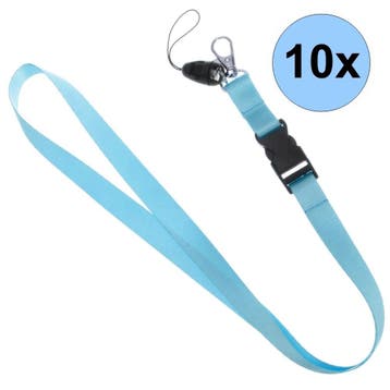 Fako Bijoux - Keycord - Lanyard - Sleutelkoord - Badgehouder, Verzamelen, Verzenden, Nieuw