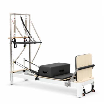 Pilates Reformer met Tower | Aluminium | Wit, Nieuw, Overig