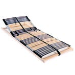 vidaXL Lattenbodem met 42 latten 7 zones 80x200 cm, Huis en Inrichting, Eenpersoons, Verzenden, Nieuw, 80 cm