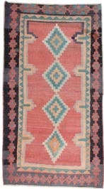 Kelim Modern Caucus Kilim - Vintage Armeense Kunst - Kelim -, Nieuw