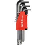Inbussleutel Set Kogel 1,5-10, 9 St, Verzenden, Nieuw
