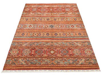 Afghan, Ziegler Kazak, Groot handgeknoopt traditioneel, Nieuw
