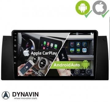 radio navigatie bmw E39 bmw X5 carkit android 15 carplay usb, Ophalen of Verzenden, Nieuw