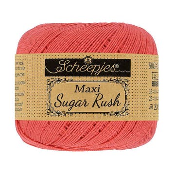 Scheepjes Maxi Sugar Rush - 252 watermelon - Katoen Garen, Ophalen of Verzenden, Nieuw