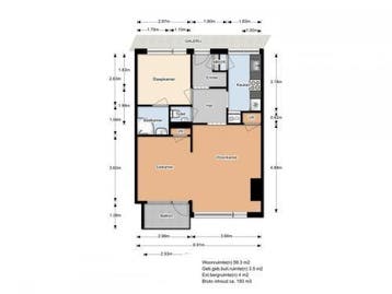 Te Huur 3 Kamer Appartement Sportlaan In Den Haag, Huizen en Kamers, Huizen te huur, Den Haag, Den Haag, Direct bij eigenaar, Appartement