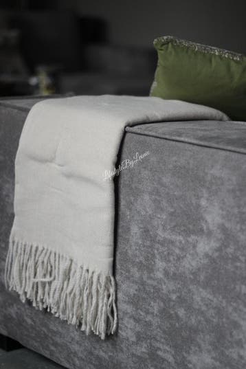 Plaid Soft Pumice stone 180 x 140 cm, Ophalen of Verzenden, Nieuw