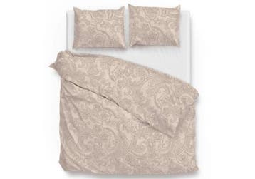 ZoHome Dekbedovertrek Paisley-di-Lino Sandy Beige - 100% Kat, Nieuw