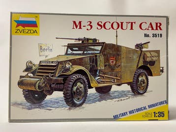 M-3 Scout Car incl. PE Set, Verzenden, Nieuw