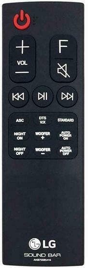 LG AKB75595416 afstandsbediening, Audio, Tv en Foto, Afstandsbedieningen, Verzenden, Nieuw
