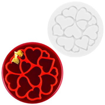 Silikomart Siliconen Mold Mini Love Ø6x0,2cm Set/6, Verzenden, Nieuw