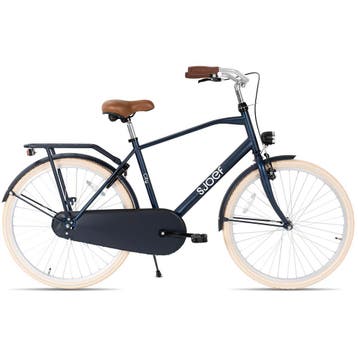 SJOEF City Jongensfiets 22 inch - Mat Blauw, Verzenden, Nieuw, 20 inch of meer, Overige merken