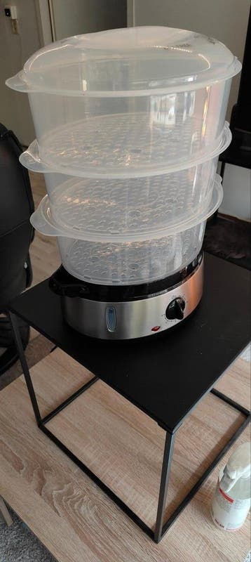 Elektrische voedselstomer met 3 lagen, Witgoed en Apparatuur, Ophalen of Verzenden, Refurbished