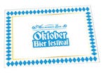 Placemats Oktober Bier Festival (6st), Ophalen of Verzenden, Nieuw