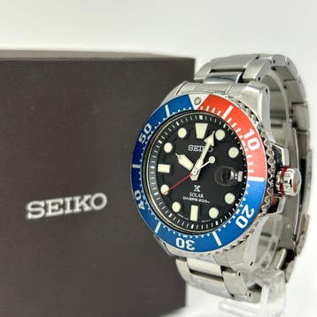 Seiko - Solar Diver - Zonder minimumprijs - V157-0DF0 -
