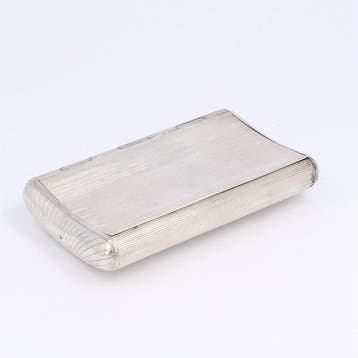 A.G. Kooiman & K.L. Mopman (1841) - Tabaksdoos - .833 zilver, Antiek en Kunst