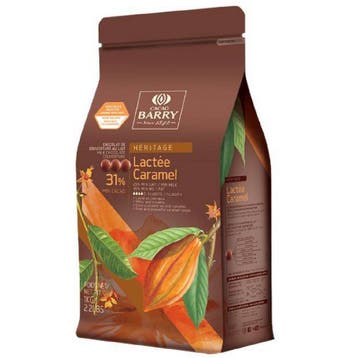 Callebaut Chocolade Callets Melk Lactée Caramel (31%) 1kg, Verzenden, Nieuw