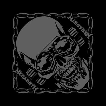 Megadeth Vic Rattlehead - Bandanan officiële merchandise, Ophalen of Verzenden, Nieuw, Kleding
