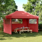 vidaXL Partytent inklapbaar pop-up met 3 zijwanden, Tuin en Terras, Partytenten, Verzenden, Nieuw, Partytent