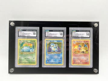 Pokémon - 3 Graded card - Venusaur, Blastoise, Charizard, Nieuw