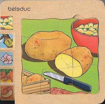 Groeipuzzel Aardappel (4 lagen), Verzenden, Nieuw