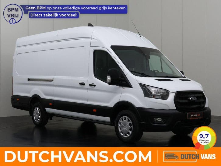 Ford Transit 2.0TDCi Bestelbus 2022 L4 H3 Diesel, Auto's, Bestelauto's, Te koop, Handgeschakeld, BTW verrekenbaar, Diesel, Wit