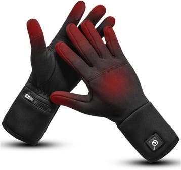 Oplaadbare Handschoenen Zwart | 78% Korting, Kleding | Heren, Overige typen, Maat 48/50 (M), Ophalen of Verzenden, Zo goed als nieuw