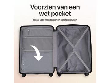 SKYCASES Classic Heritage - Grote Reiskoffer - TSA Slot -, Verzenden, Nieuw